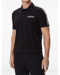 EA7 - Logo Series Tape-Detail Polo Shirt - Lyst