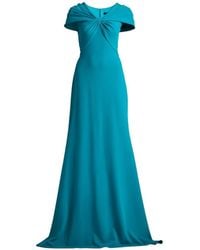 Tadashi Shoji - Twist-Detail Off-Shoulder Maxi Dress - Lyst