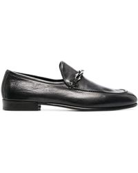 Jimmy Choo - Marti Reverse Leather Loafers - Lyst