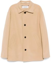 Lanvin - Jas Met Enkele Rij Knopen - Lyst
