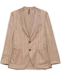 Dell'Oglio - Wool-Blend Blazer - Lyst