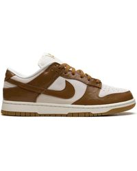 Nike - Dunk Low "Brown Ostrich" Sneakers - Lyst
