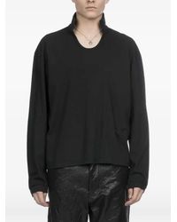 ALEXANDER DIGENOVA Christian Long Sleeve T-Shirt Heather in White