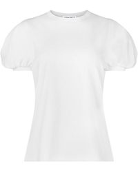 Nina Ricci - Puff-sleeve Cotton T-shirt - Lyst