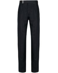 Tom Ford - Atticus Belted Tailored Trousers - Lyst