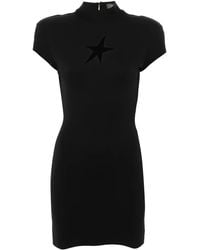 Mugler - Vestido corto con motivo de estrellas - Lyst