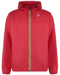 K-Way - Le Vrai 4.0 Claude Hooded Jacket - Lyst