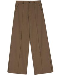 Societe Anonyme - Open Marl Straight-leg Trousers - Lyst