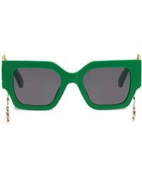 Philipp Plein - Square Exclusive Oversize-Frame Sunglasses - Lyst