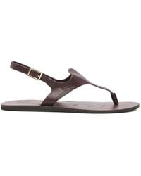 Manebí - Buckle-Fastening Flat Sandals - Lyst