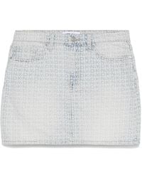 DKNY - Mini-Rok Met Monogram - Lyst