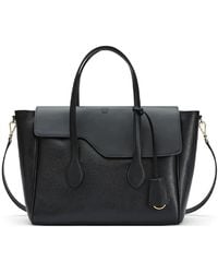 Atp Atelier - Large Merlara Asymmetrical-Flap Tote Bag - Lyst