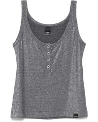 Pinko - Knitted Tank Top - Lyst