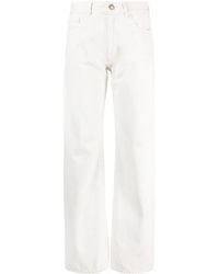 Moorer - Straight-Leg High-Waist Jeans - Lyst
