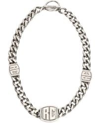 Roberto Cavalli - Collana A Catena Con Monogramma - Lyst