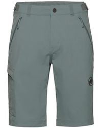 Mammut - Runbold Iv Logo-Print Shorts - Lyst
