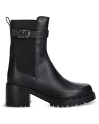 Furla - Buckle Strap Boots - Lyst