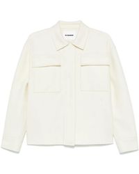 Jil Sander - Natural Cloth Jacket - Lyst