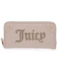 Juicy Couture - Portefeuille Zippé Candy À Patch Logo - Lyst