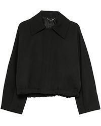 Victoria Beckham - Arden Zip-Up Wool Jacket - Lyst