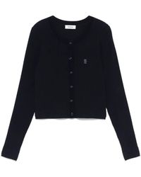 Sandro - Crew-Neck Cardigan - Lyst
