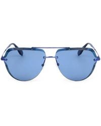 adidas - Pilot-Frame Rimless Sunglasses - Lyst