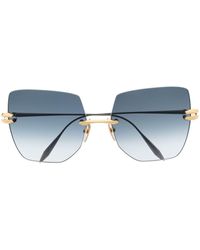 Dita Eyewear - Gradient Butterfly-Frame Sunglasses - Lyst