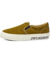 Junya Watanabe - Stepney Workers Club Suede Slip-On Sneakers - Lyst