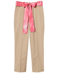 Twinset - High-Rise Tailored Trousers - Lyst
