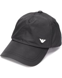 Emporio Armani Cappello da baseball con applicazione - Nero