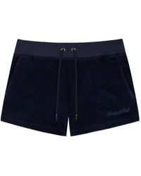 Sporty & Rich - Short À Logo Strassé Krystal - Lyst
