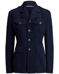 Ralph Lauren - Anabeth Buttoned Flap Jacket - Lyst