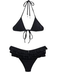 Juicy Couture - Ruffled Towelling Bikini - Lyst