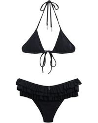 Juicy Couture - Ruffled Towelling Bikini - Lyst