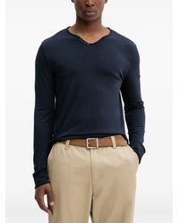 Zadig & Voltaire - Henley T-Shirt Monastir - Lyst