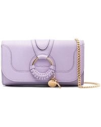 See By Chloé - Hana Leather Chain Wallet - Lyst