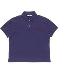 Acne Studios - Logo Polo T-Shirt - Lyst