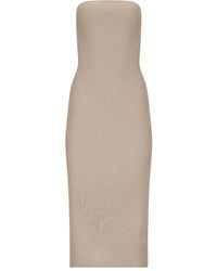 Max Mara - Schulterfreies Midikleid - Lyst