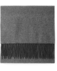 Herno - Fringed Scarf - Lyst