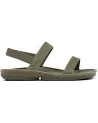 Camper - Right Isla Leather Sandals - Lyst
