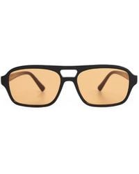 Messyweekend - Burt Geometric-Frame Sunglasses - Lyst