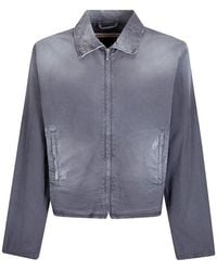 Stockholm Surfboard Club - Distressed Logo-Print Jacket - Lyst