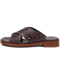 Frau - Sandales À Design Perforé - Lyst
