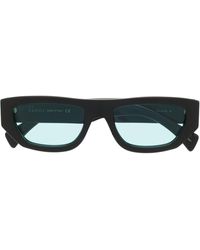 Gucci - Rectangular-frame Logo Sunglasses - Lyst