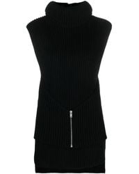 Jil Sander - Roll-Neck Knitted Wool Top - Lyst