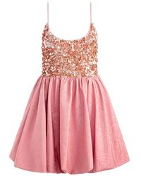 Alice + Olivia - Minikleid Nessa - Lyst