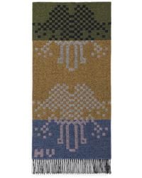 Henrik Vibskov - Cross Stitch Fringed Scarf - Lyst