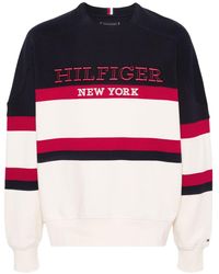 Tommy Hilfiger - Monotype Color Block Sweatshirt - Lyst