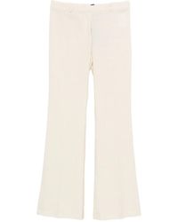 Etro - Flared Wool Trousers - Lyst