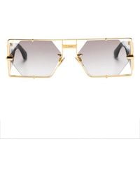 Cazal - Rectangle-Frame Sunglasses - Lyst